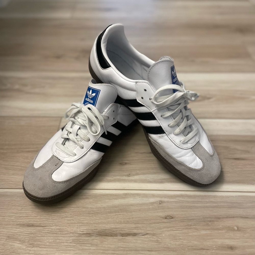 Adidas Samba Men’s Size: 13 WHITE/BLK